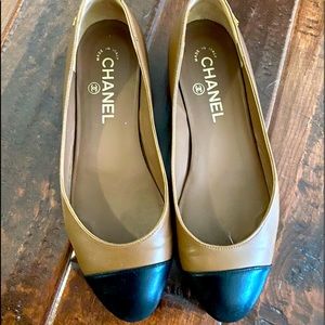 Authentic Chanel ballet flats